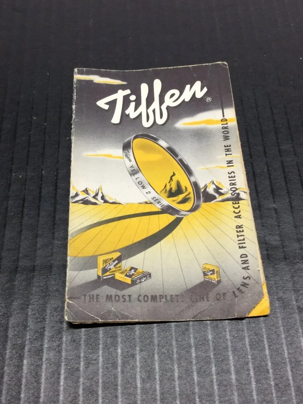 Vintage Tiffen Camera Filter Brochure Catalogue Pre-UPC Era